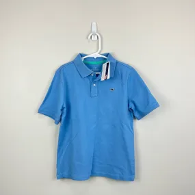 Vineyard Vines Classic Stretch Pique Polo Shirt Ocean Breeze Blue 7 NWT