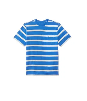 Vineyard Vines Kids Boys Clean Slub Breton Tee (Little Kid)