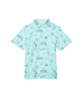 Vineyard Vines Kids Boys Printed Sankaty Polo (Little Kid)