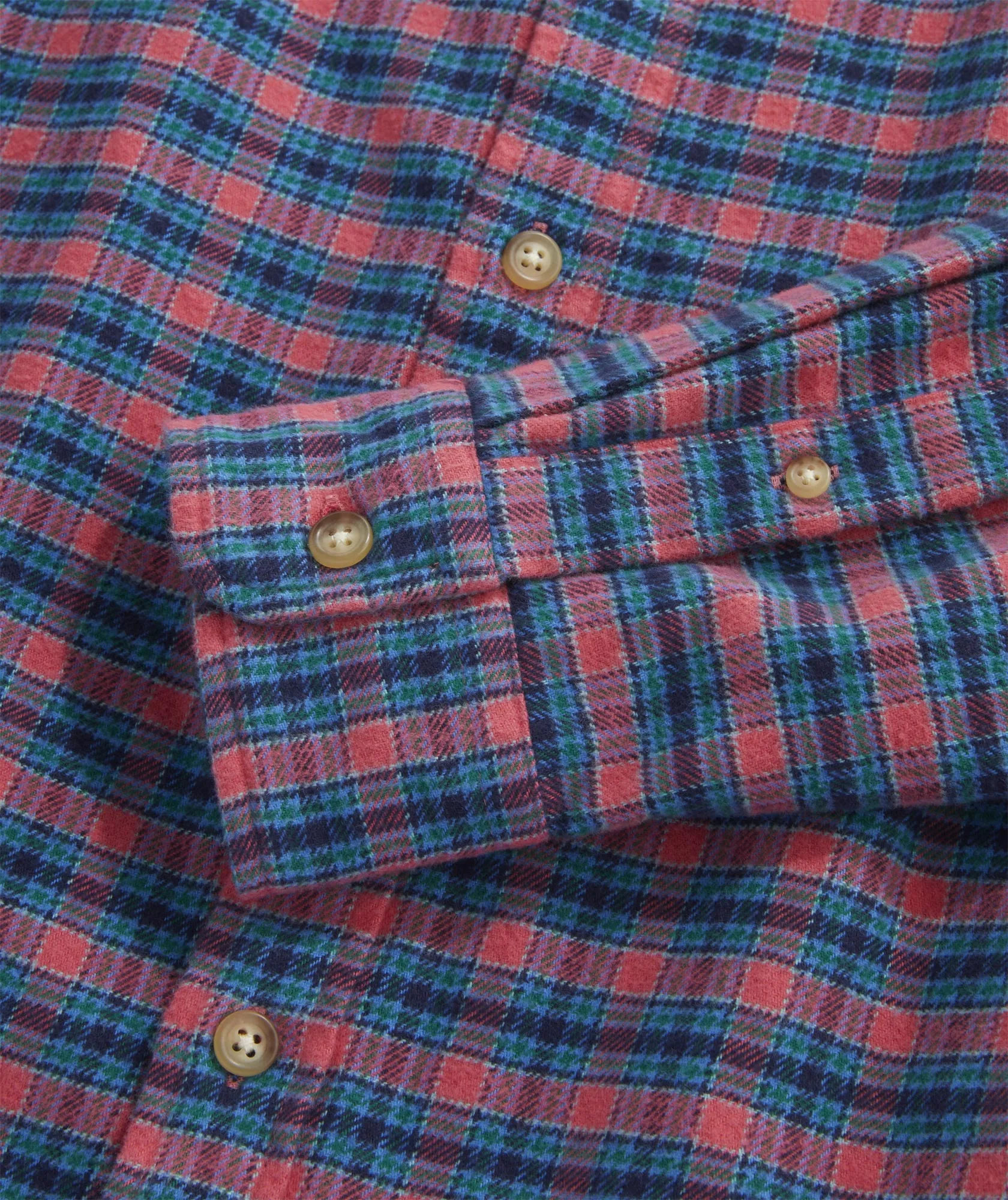 Vineyard Vines Mens Flannel Check Whale Long Sleeve Plaid Shirt