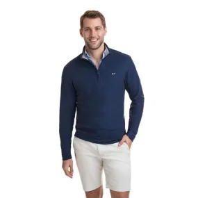 Vineyard Vines Men's Saltwater 1/4 Zip 1K1154 Vineyard Navy