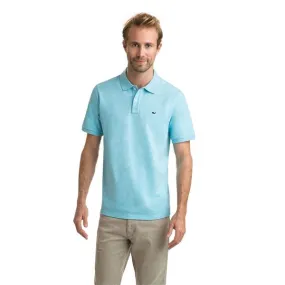 Vineyard Vines Men's Stretch Pique Heather Polo 1K2111 Turqs