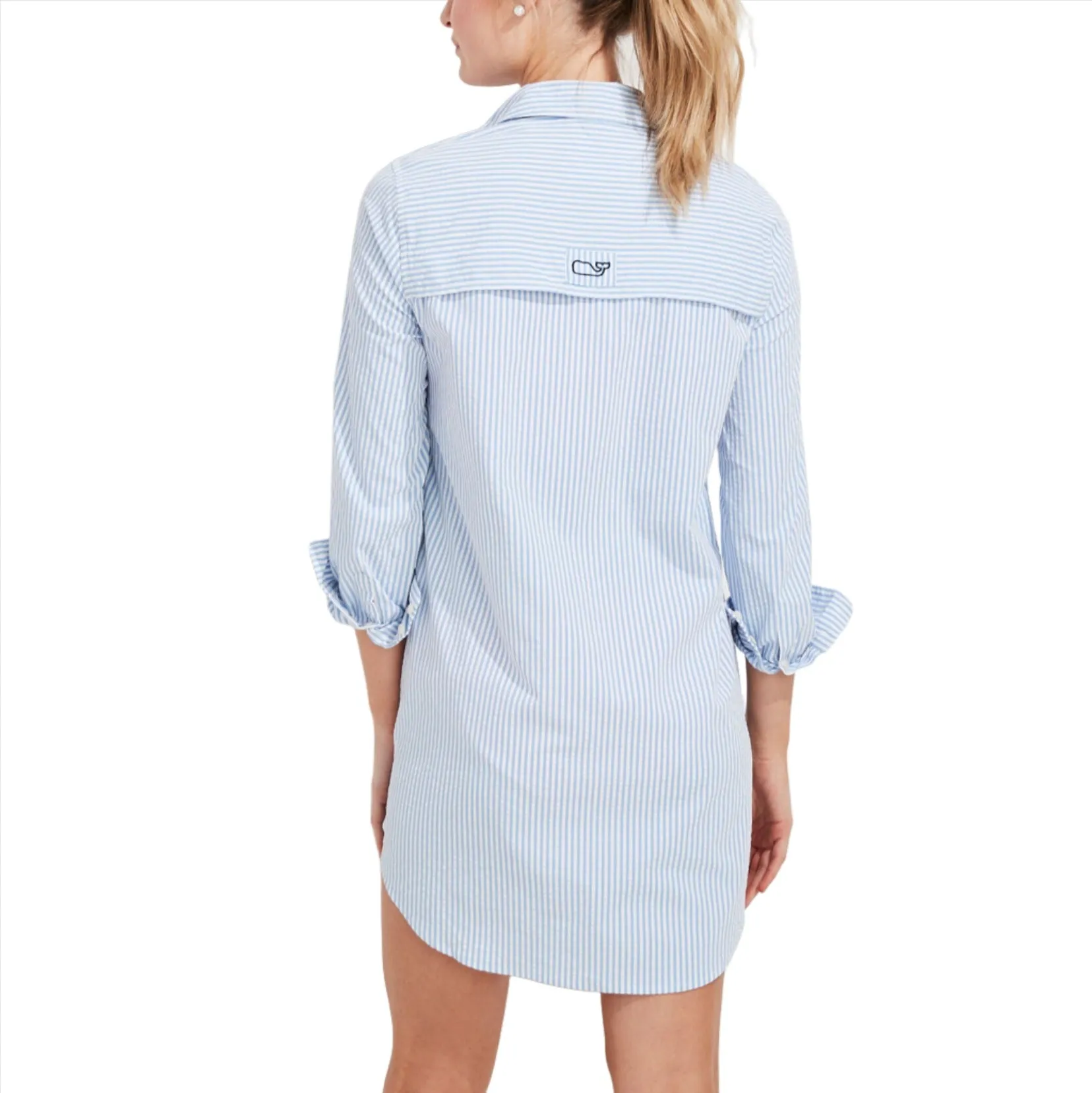 Vineyard Vines Womens Harbor Cover-Up Shirt