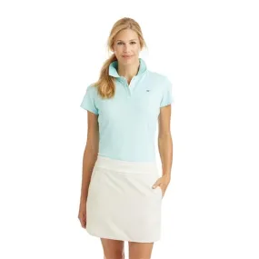 Vineyard Vines Women's Short Sleeve Performance Polo 6K0556 Caicos