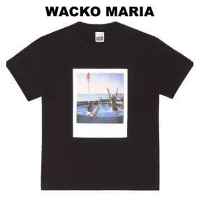 WACKO MARIA  |Crew Neck Pullovers Unisex Street Style Plain Cotton