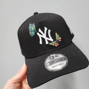 Warehouse SALE New Era Yankees Black Butterfly Cap