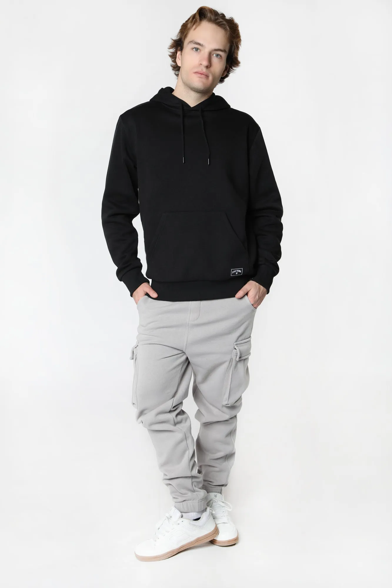 West49 Mens Fleece Cargo Jogger