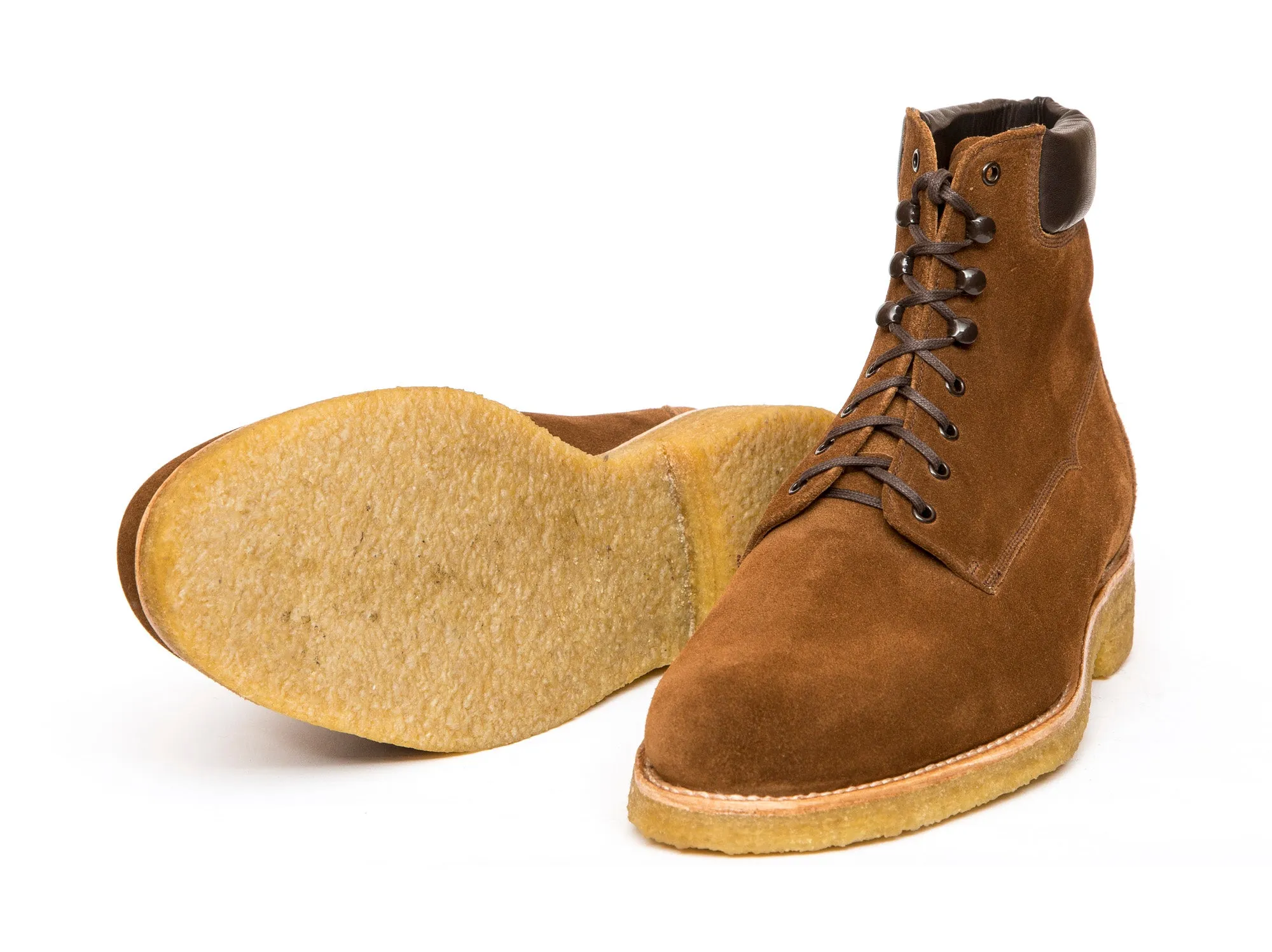 Whidbey - MTO - Snuff Suede - NJF Last - Crepe Rubber Sole