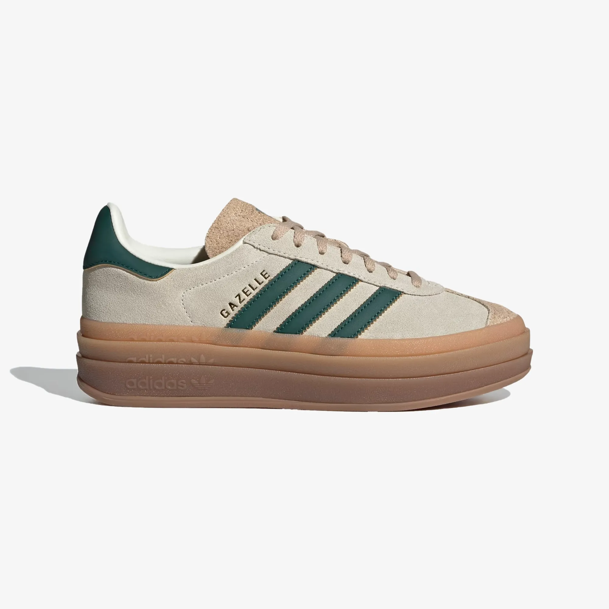 WMN'S GAZELLE 'CREAM WHITE/GREEN/MAGIC BEIGE'