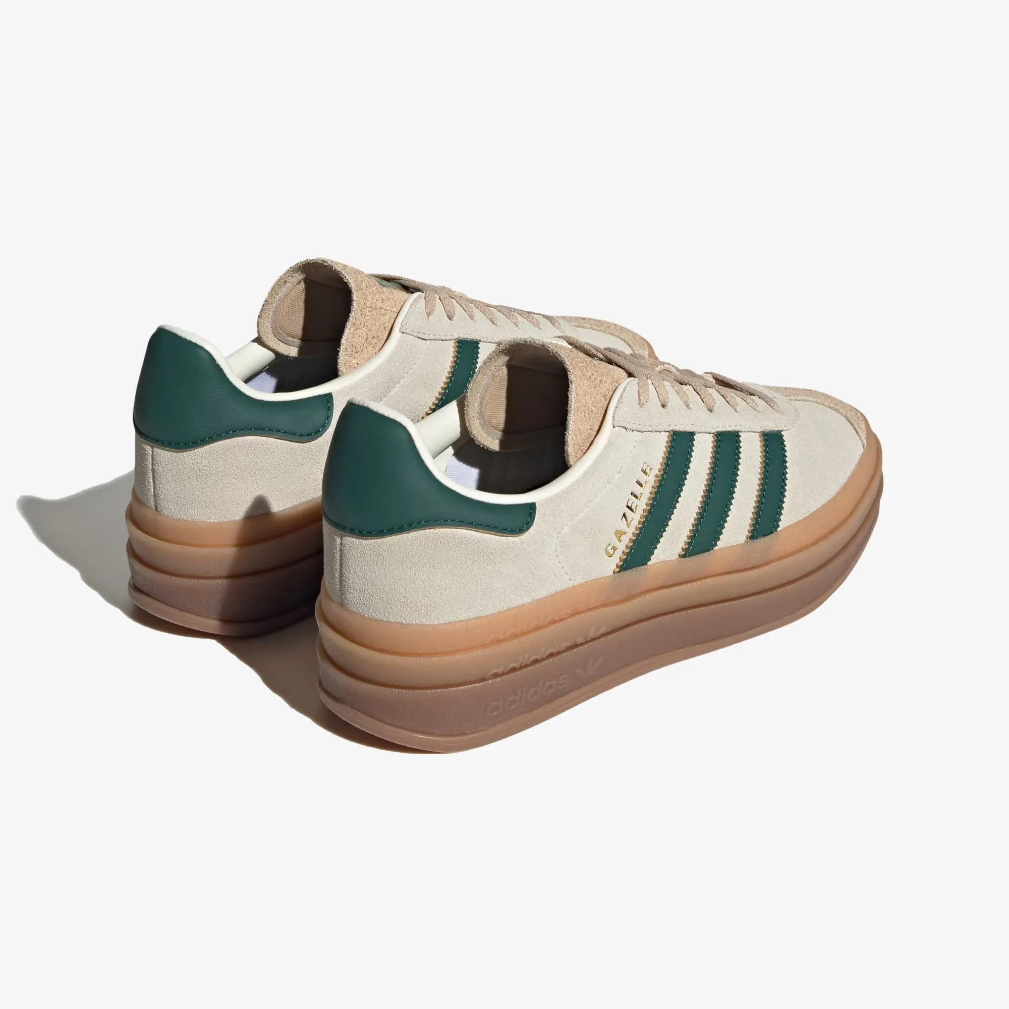 WMN'S GAZELLE 'CREAM WHITE/GREEN/MAGIC BEIGE'