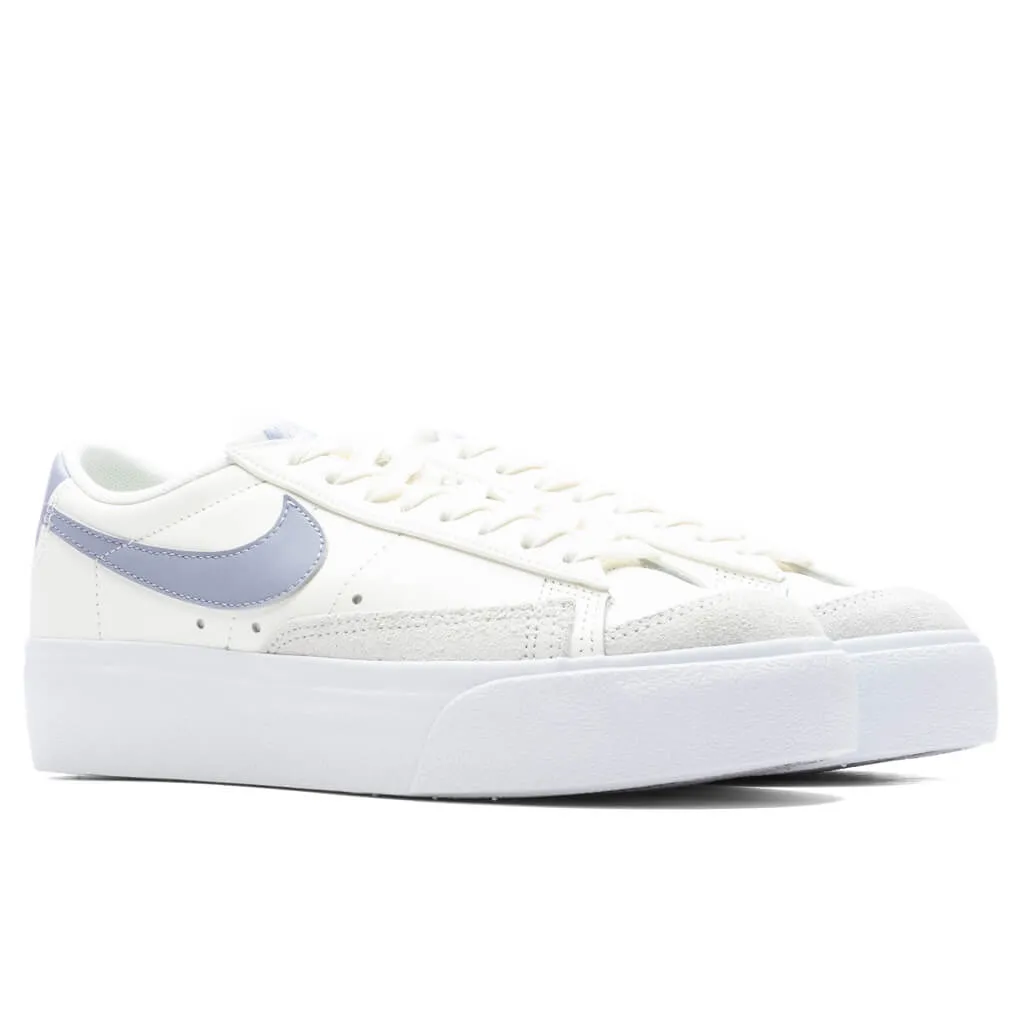 Women's Blazer Low Platform - Sail/Indigo Haze/White