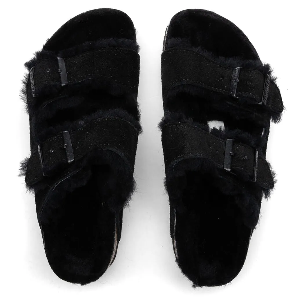 Women's Narrow Arizona Shearling - Black