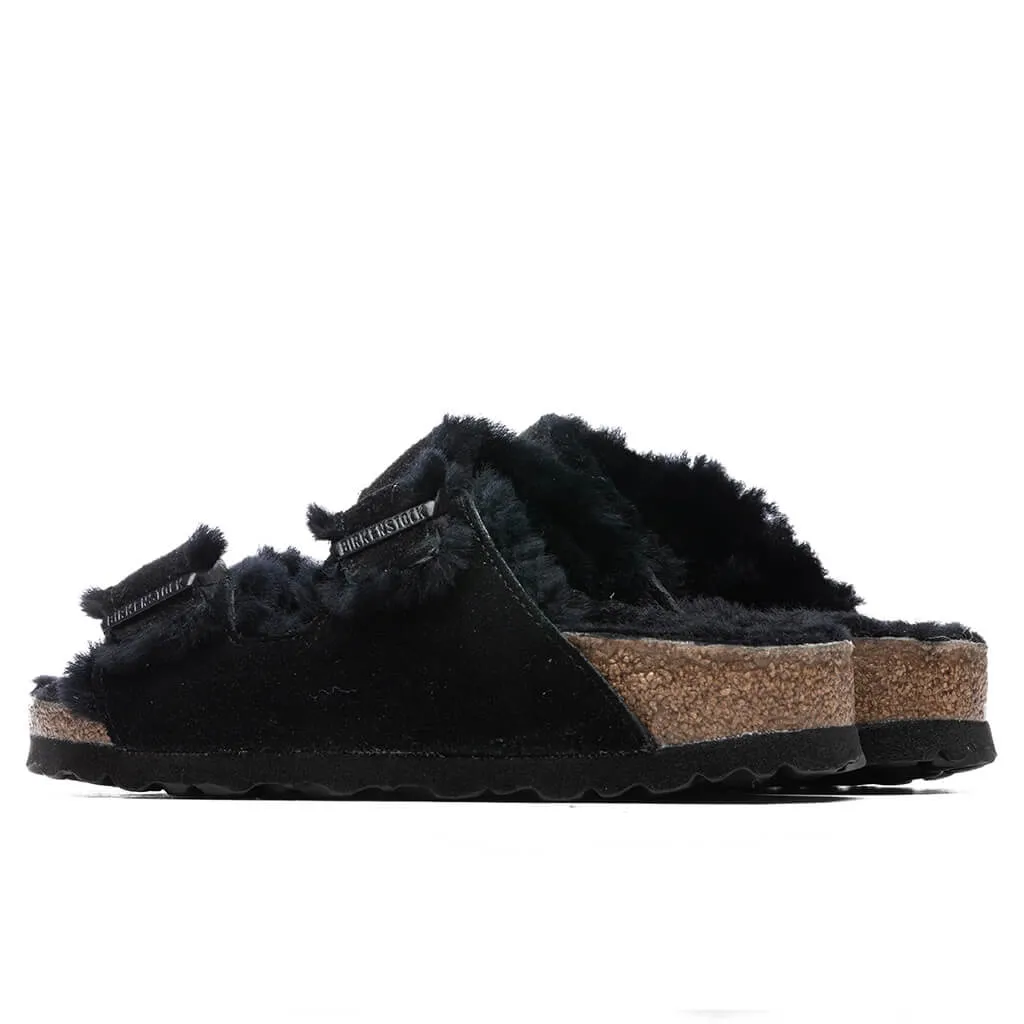 Women's Narrow Arizona Shearling - Black