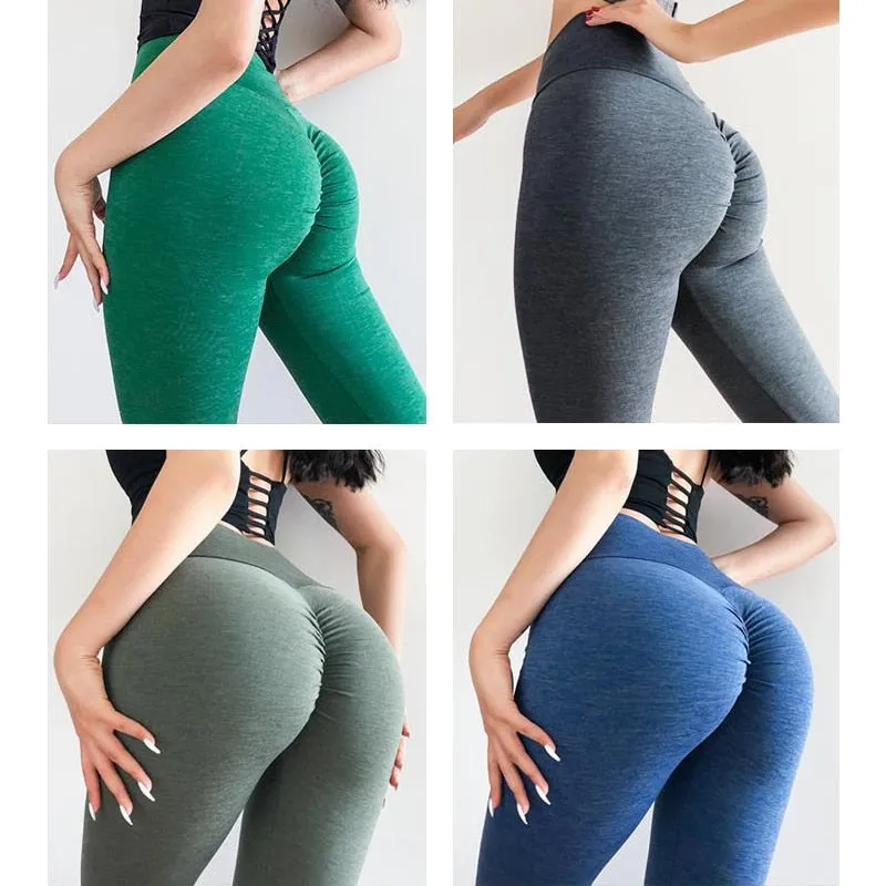 Women's Seamless Tight High Waist Yoga Gym Fitness Sportswear Leggings