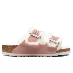 Women's Wide Arizona Shearling - Pink Clay