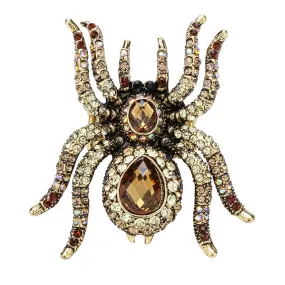 Women's YACQ Spider Halloween Scarf Party Jewelry Gifts Pendants